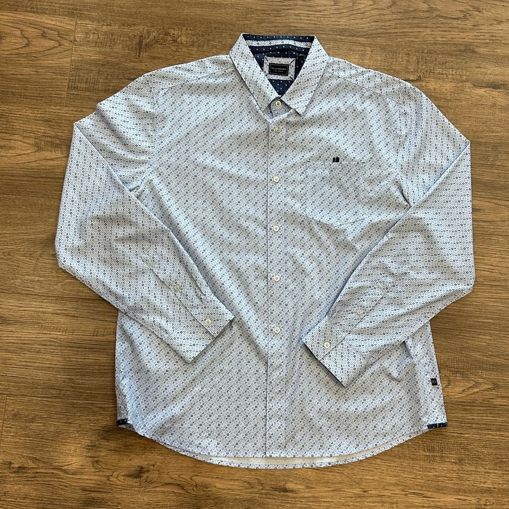 7 diamonds | men’s long sleeve button down